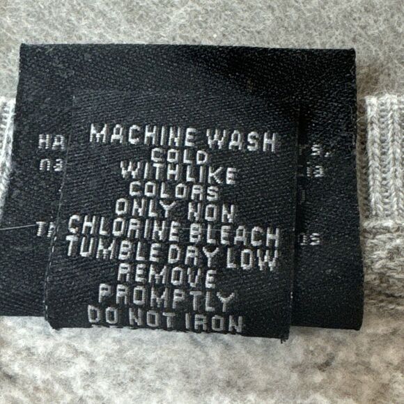 Harry Potter Ravenclaw Sweatshirt Sz Medium Gray Universal Studios Gray Fleece - Picture 9 of 10